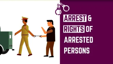 What are the rights of the arrested person