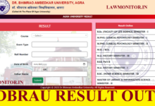 AGRA UNIVERSITY RESULT OUT 2023 LAWMONITOR
