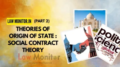 Theories of Origin of State Social contract Theory