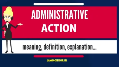 ADMINISTRATION ACTION - SCOPE DETAILS AND CASE