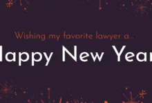 new year wishes to lawyer