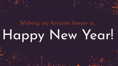 new year wishes to lawyer