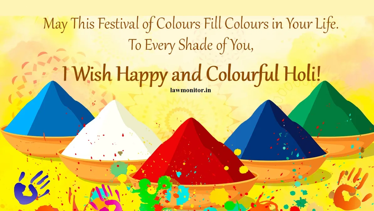 Happy Holi 2024 Lawyers and Advocates