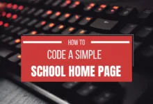 How Create School Home Page with HTML and CSS?