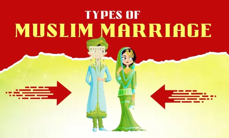 Types of Muslim Marriage PDF Notes