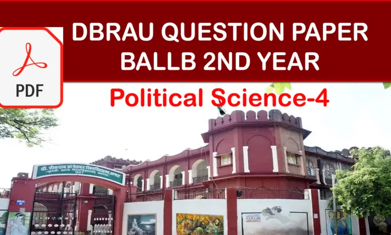 Political Science ballb dbrau