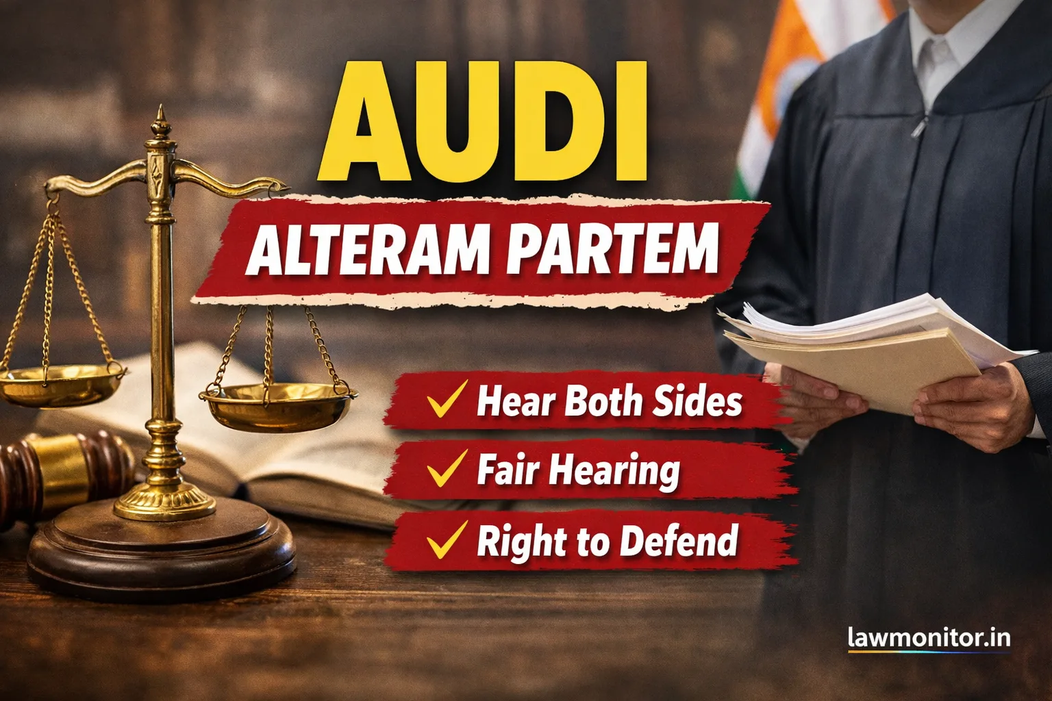 audi alteram partem means
